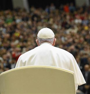 Papst Franziskus, Generalaudienz am 15. Februar 23 (Vatican Media/Catholic Press Photo)